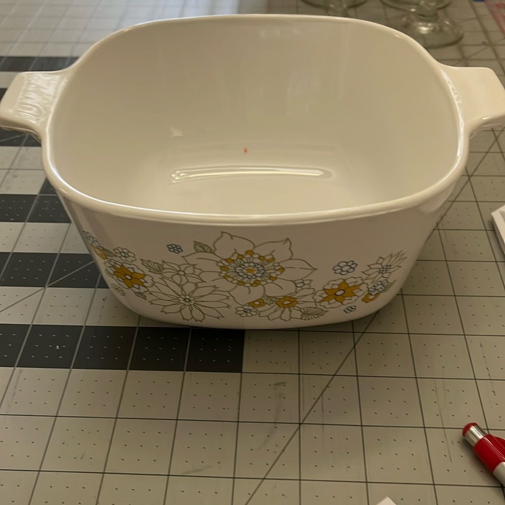 Vintage Corning Ware Casserole